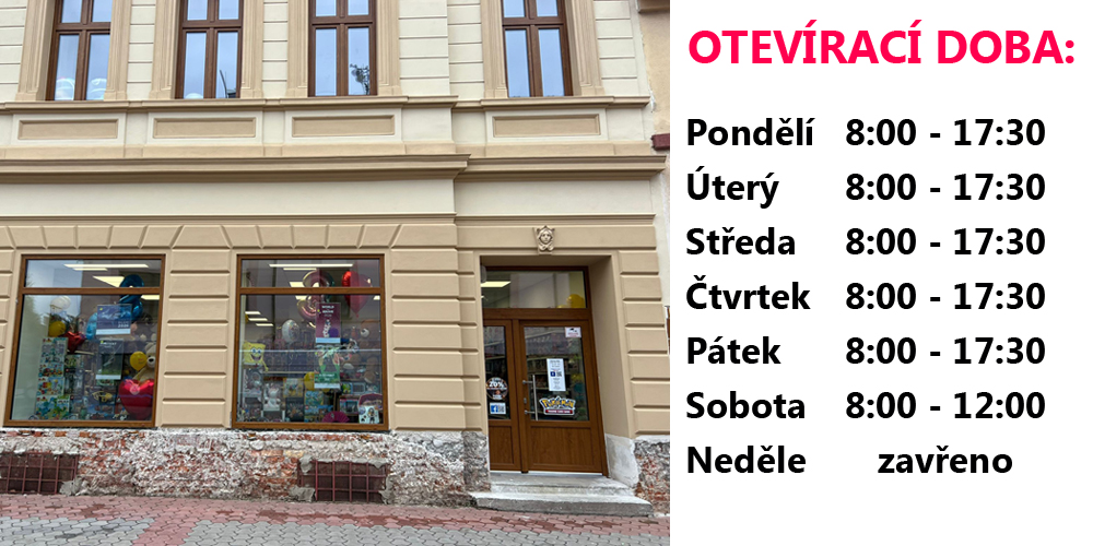 banner foto otevírací doba jičín NOVÁ
